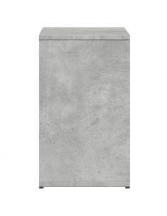 Tavolini 2pz Grigio Cemento 50x30x50 cm in Legno Multistrato 2