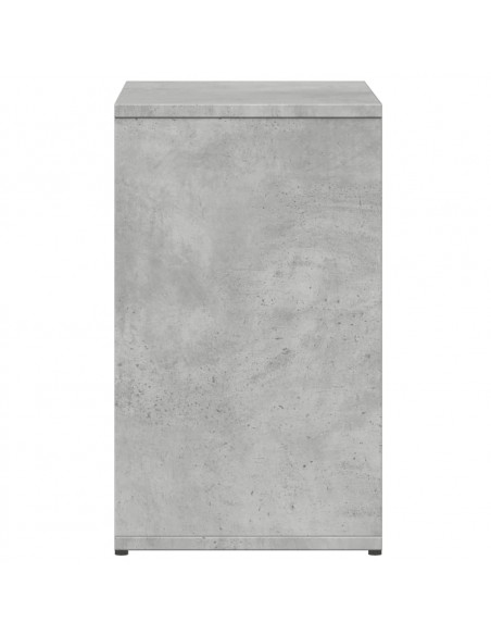Tavolini 2pz Grigio Cemento 50x30x50 cm in Legno Multistrato