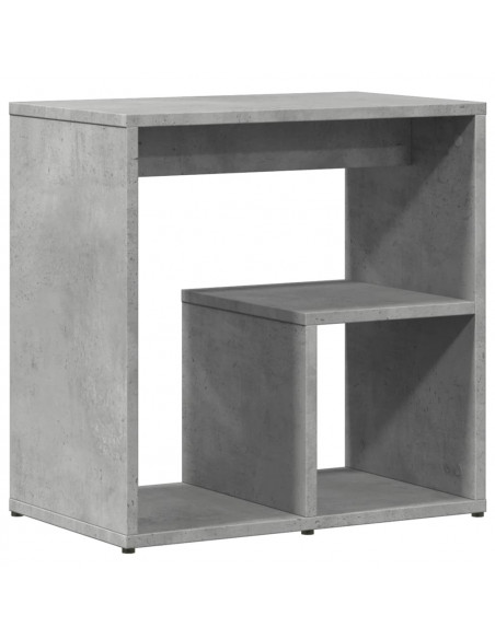 Tavolini 2pz Grigio Cemento 50x30x50 cm in Legno Multistrato
