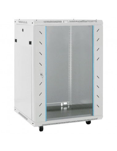 Armadietto di Rete 15U 19" IP20 Grigio 53x40x80 cm