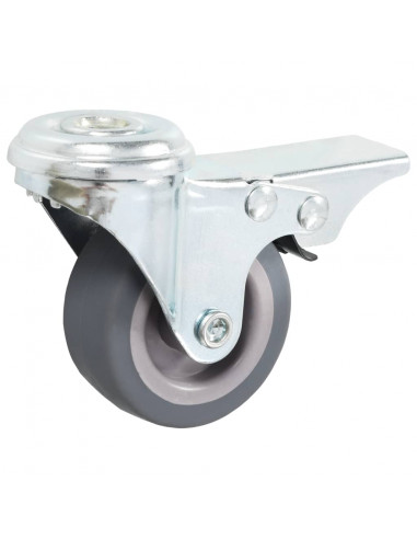 Ruote Girevoli con Foro per Bullone 32 pz 50 mm