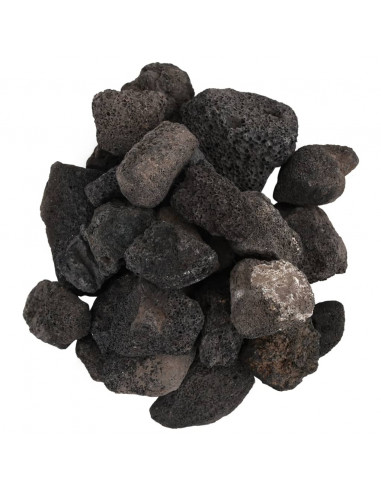 Rocce Vulcaniche 10 kg Nere 5-8 cm
