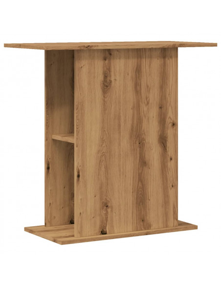 Supporto Acquario Rovere Artigianale 36x75x72,5cm Truciolato