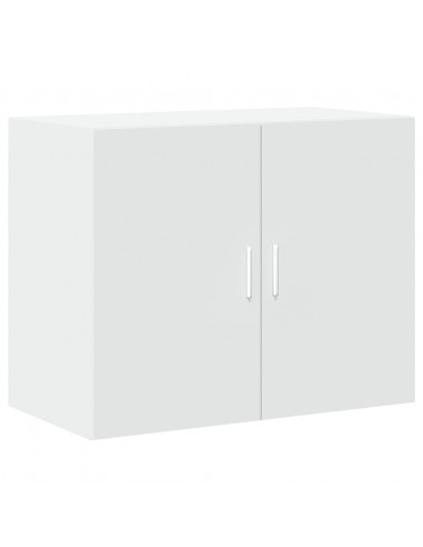Mobile a Parete Bianco 80x42,5x64 cm in Legno Multistrato