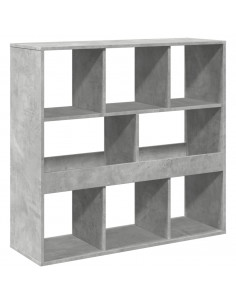 Libreria/Divisorio Grigio Cemento 100x33x94,5 cm 2