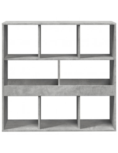 Libreria/Divisorio Grigio Cemento 100x33x94,5 cm