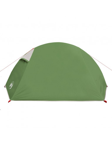 Tenda da Campeggio a Cupola per 2 Persone Verde Impermeabile