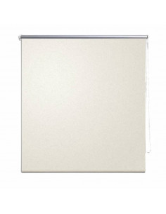 Tenda a Rullo Oscurante 160 x 175 cm Bianco Avorio 2
