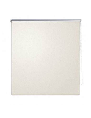 Tenda a Rullo Oscurante 160 x 175 cm Bianco Avorio