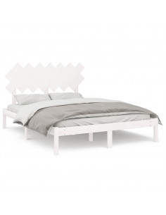 Giroletto Bianco 150x200 cm King in Legno Massello 2