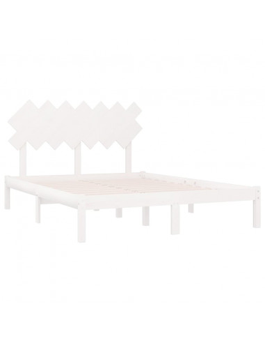 Giroletto Bianco 150x200 cm King in Legno Massello