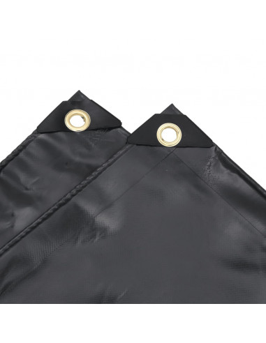 Telone Nero 1x2,5 m 650 g/m²