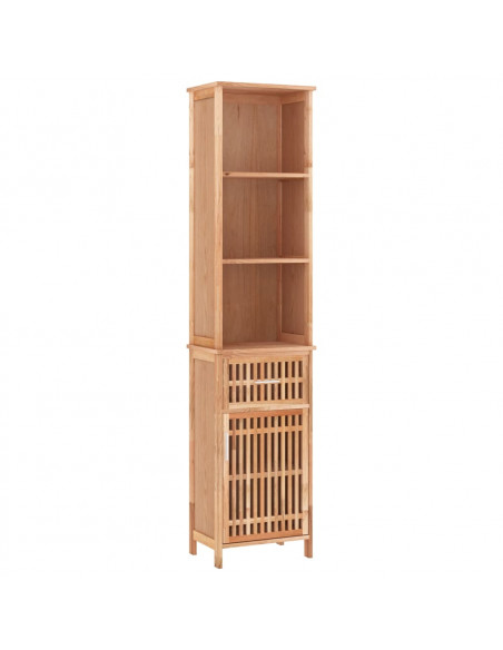 Set Mobili da Bagno 5pz in Legno Massello di Noce