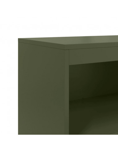 Mobile TV Antracite 100,5x39x60,5 cm in Acciaio