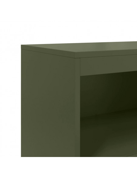 Mobile TV Antracite 100,5x39x60,5 cm in Acciaio