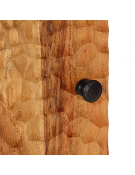 Mobile da Bagno 38x33x58cm in Legno Massello di Acacia