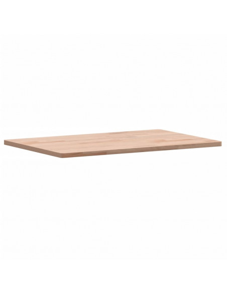 Piano Bagno 60x40x1,5 cm Legno Massello di Faggio