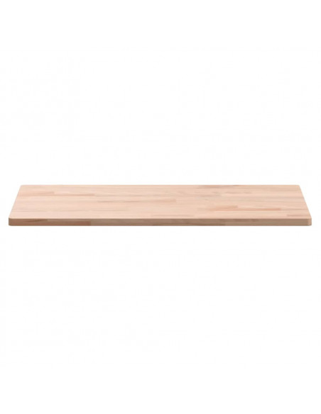 Piano Bagno 60x40x1,5 cm Legno Massello di Faggio