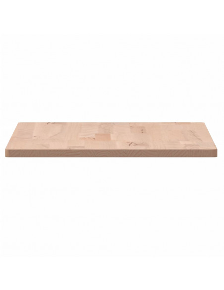 Piano Bagno 60x40x1,5 cm Legno Massello di Faggio