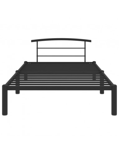 Giroletto Nero in Metallo 90x200 cm