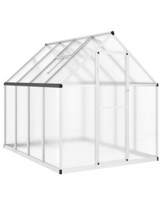 Telaio Serra con Base Argento 224x169x195 cm in Alluminio 2