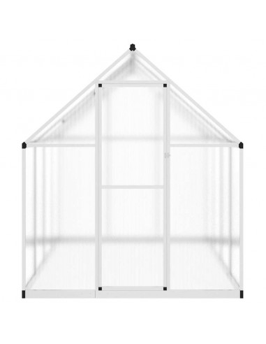 Telaio Serra con Base Argento 224x169x195 cm in Alluminio