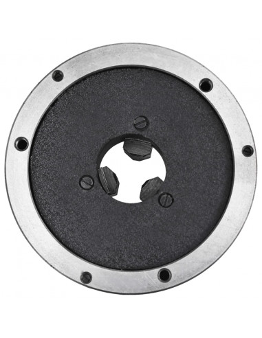Mandrino per Tornio a 3 Griffe Autocentrante 160 mm in Acciaio