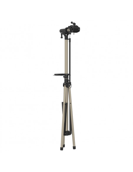 Supporto per Riparazione Bici Regolabile 120-165 cm Alluminio