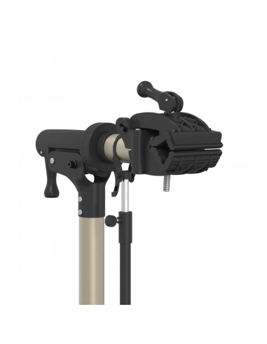 Supporto per Riparazione Bici Regolabile 120-165 cm Alluminio