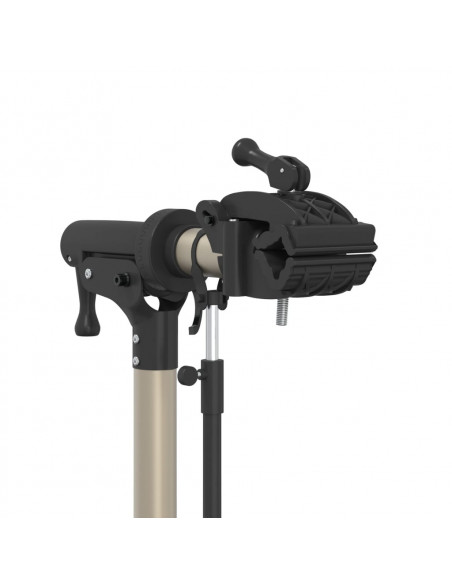 Supporto per Riparazione Bici Regolabile 120-165 cm Alluminio