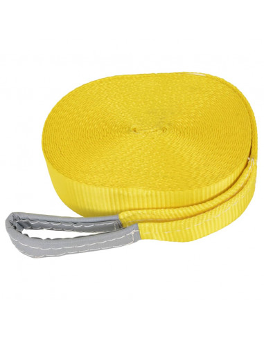 Slackline 15 m x 50 mm 150 kg Gialla