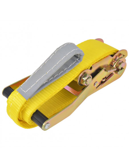 Slackline 15 m x 50 mm 150 kg Gialla