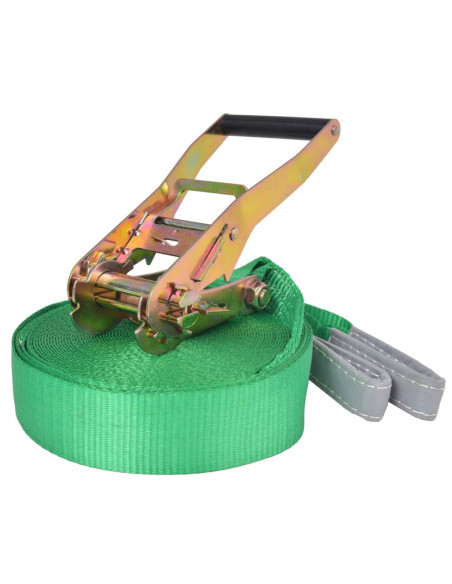 Slackline 15 m x 50 mm 150 kg Verde