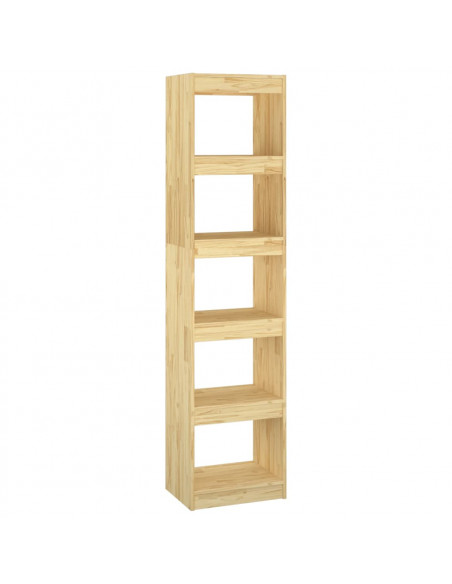 Libreria/Divisorio 40x30x167,5 cm Legno Massello di Pino