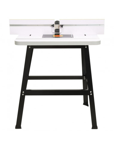 Tavolo Router in Acciaio e MDF 81x61x88 cm