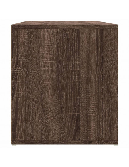 Mobile Angolare Rovere Marrone 160x40x45 cm in Truciolato
