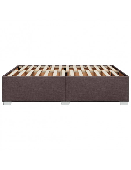 Giroletto Marrone Scuro 140x190 cm in Tessuto