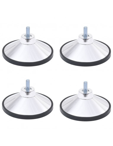 Piedini per Calcio Balilla 4 pz Cromo