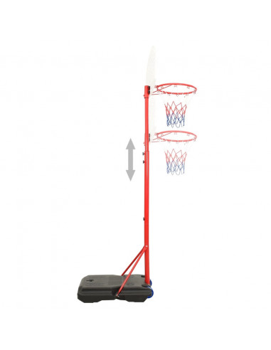 Set da Basket Portatile Regolabile 200-236 cm