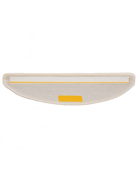 Tappetini per Scale 10 pz 56x17x3 cm Bianchi