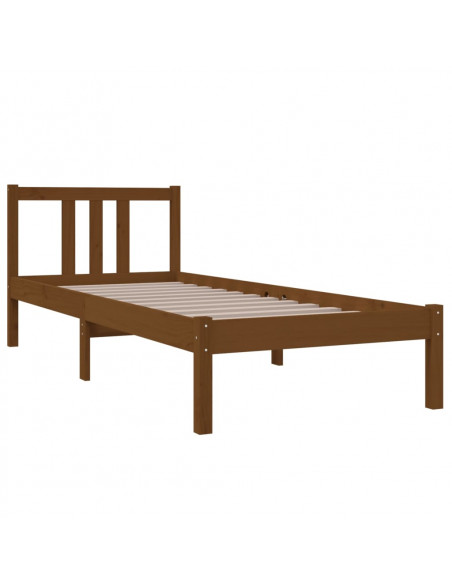 Giroletto Miele in Legno Massello 75x190 cm Small Single