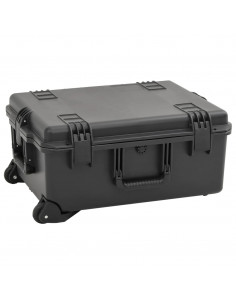 Valigetta da Volo Portatile Nera 62,5x50x28,5 cm in PP 2