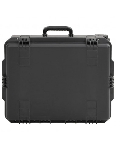 Valigetta da Volo Portatile Nera 62,5x50x28,5 cm in PP