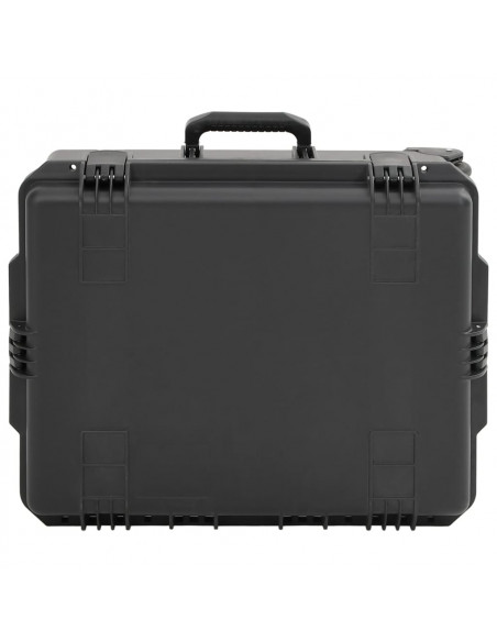 Valigetta da Volo Portatile Nera 62,5x50x28,5 cm in PP