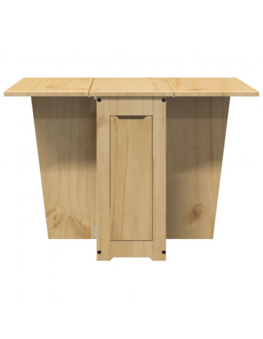 Tavolo da Pranzo Corona Marrone Cera in Legno di Pino