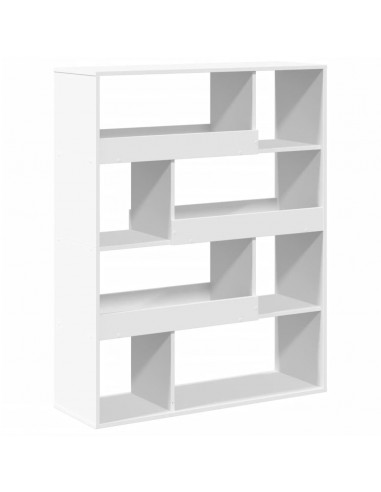 Libreria Bianca 100x33x125,5 cm in Truciolato