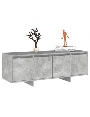 Mobile TV Grigio Cemento 120x30x40,5 cm in Truciolato