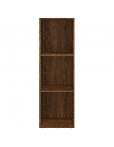 Libreria/Mobile TV Rovere Marrone 36x30x114cm Legno Multistrato