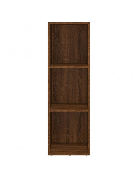 Libreria/Mobile TV Rovere Marrone 36x30x114cm Legno Multistrato