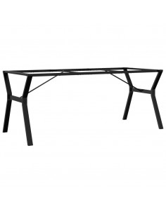 Telaio Gambe a Y per Tavolo da Pranzo 180x80x73 cm in Ghisa 2
